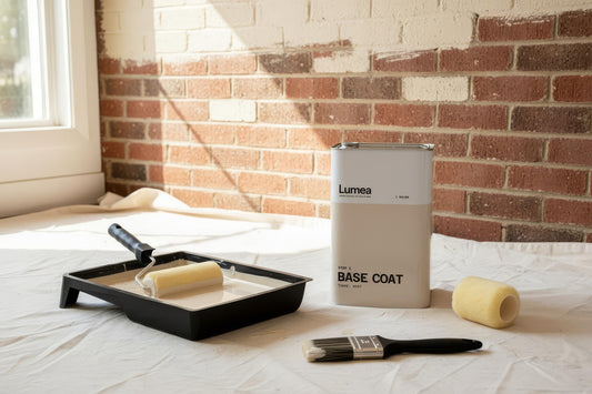 LUMEA Masonry Paint For Brick & Stone - Base Coat